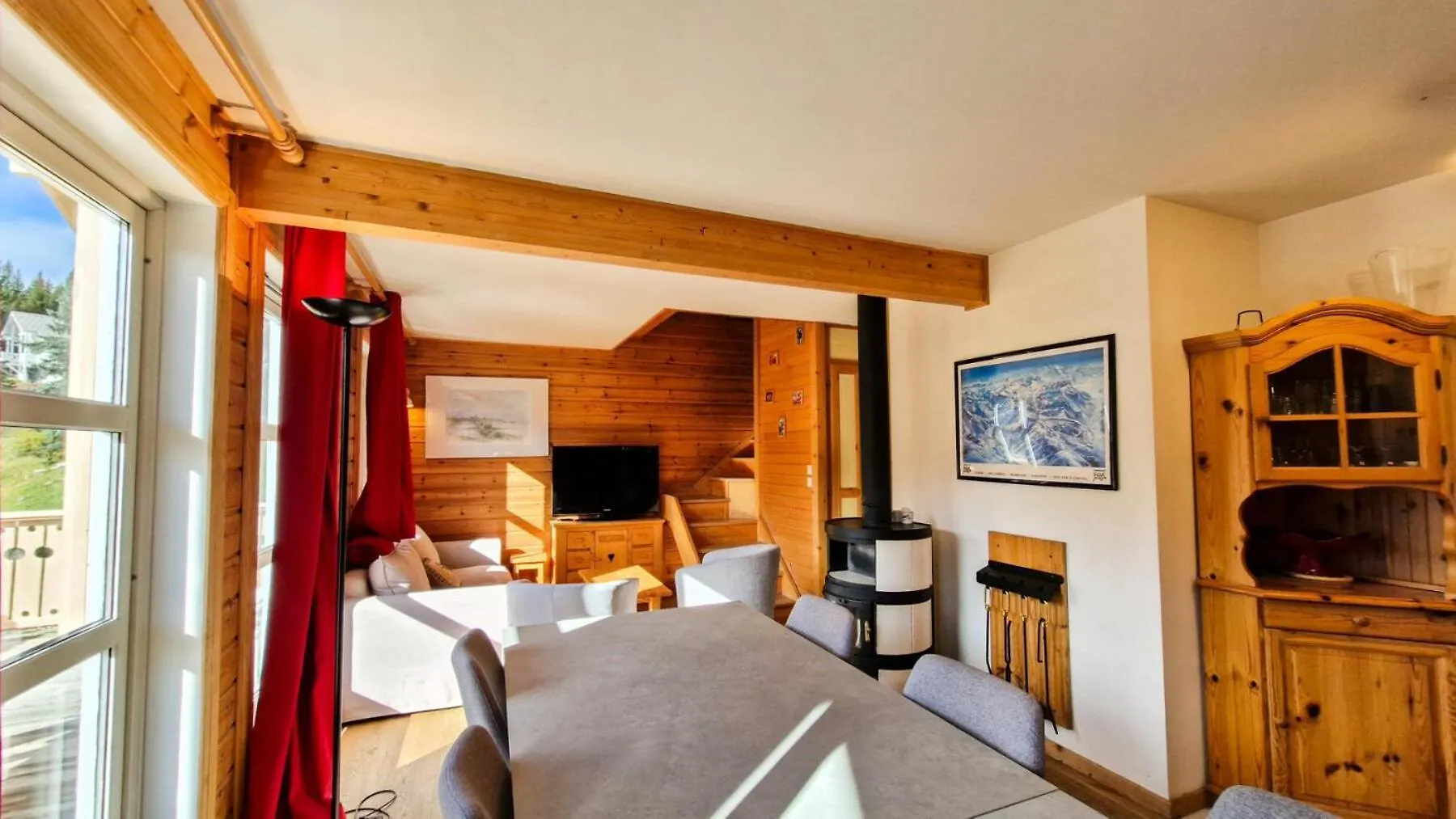 Residence Hameau - Chalet Confortable - Poele A Bois - Terrasse - Garage Mae-8714 Magland France