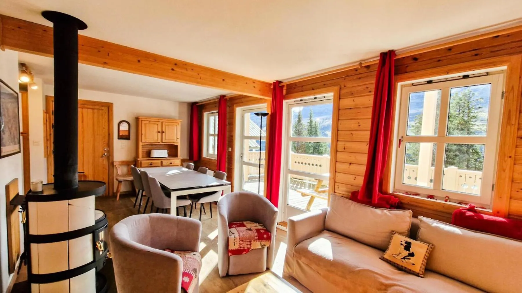 Residence Hameau - Chalet Confortable - Poele A Bois - Terrasse - Garage Mae-8714 Magland